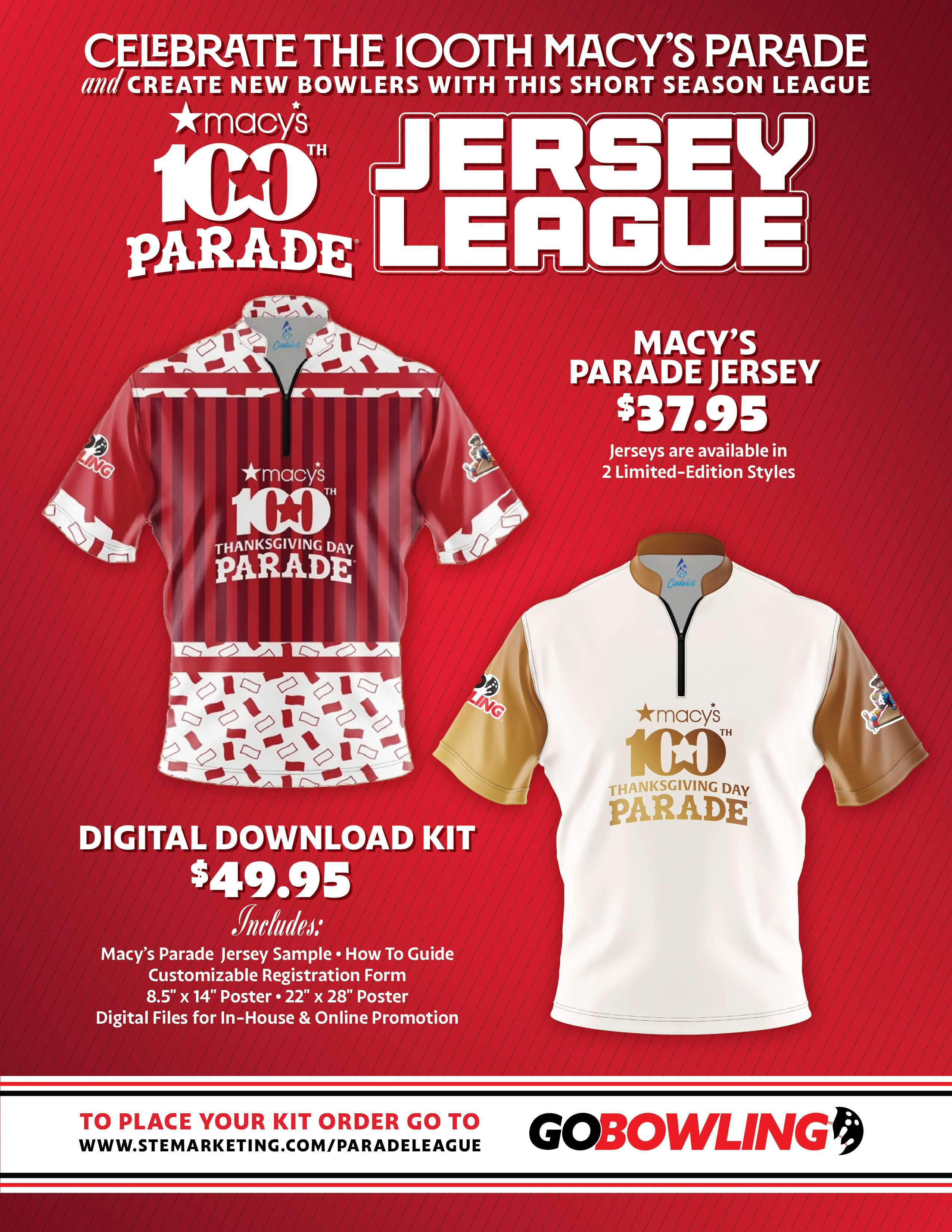 macy's 100th parade jersey league